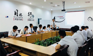 不朽情缘之家安徽分公司淮南店业务技能考核大比拼—考核与培训是不断提升的基石